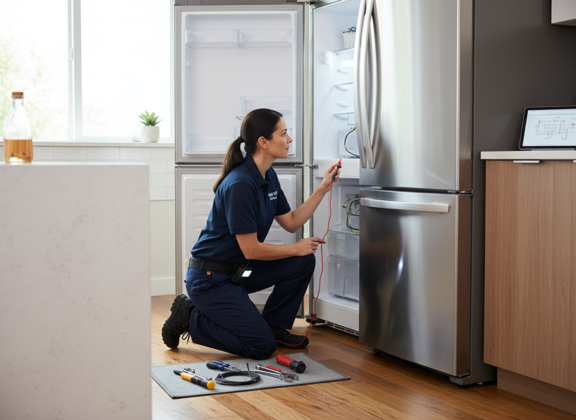 Professional refrigerator repair technician in Orlando, FL