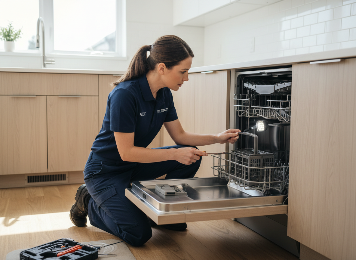 Professional dishwasher repair technician in Orlando, FL