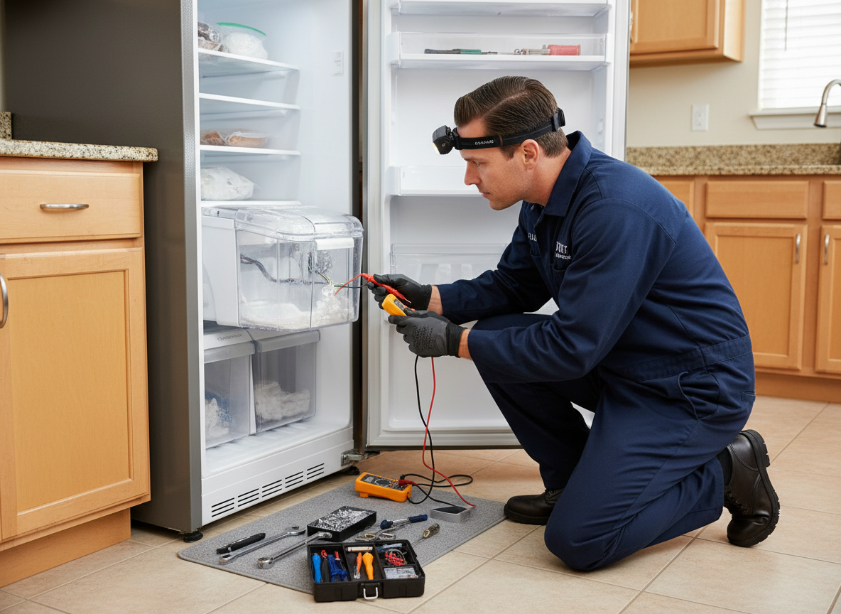 Professional ice maker repair technician in Orlando, FL